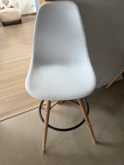 Taburetes silla piso bar eames - miniatura 2