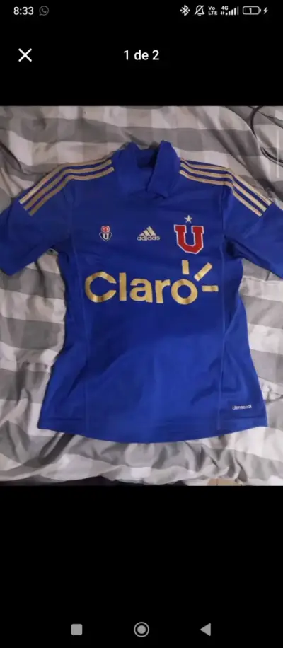 Camiseta U de chile local 2013 - miniatura 1