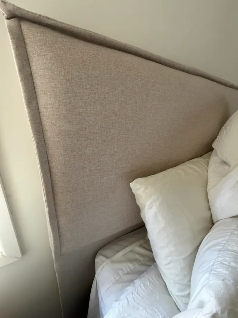 Respaldo king lino beige - 3