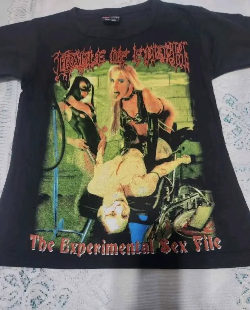 Polera Cradle of Filth negra importada mujer - 2