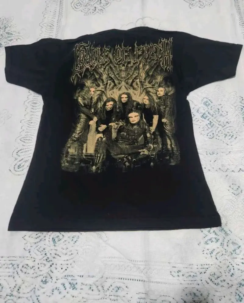 Polera Cradle of Filth negra importada mujer - 3
