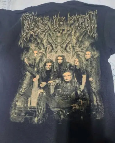 Polera Cradle of Filth negra importada mujer - miniatura 4