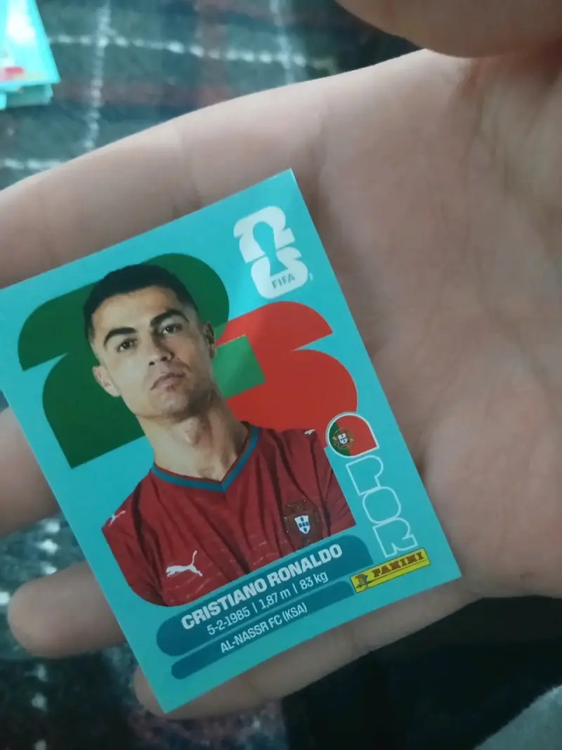 Lámina FIFA mundial 2026 Cristiano Ronaldo
