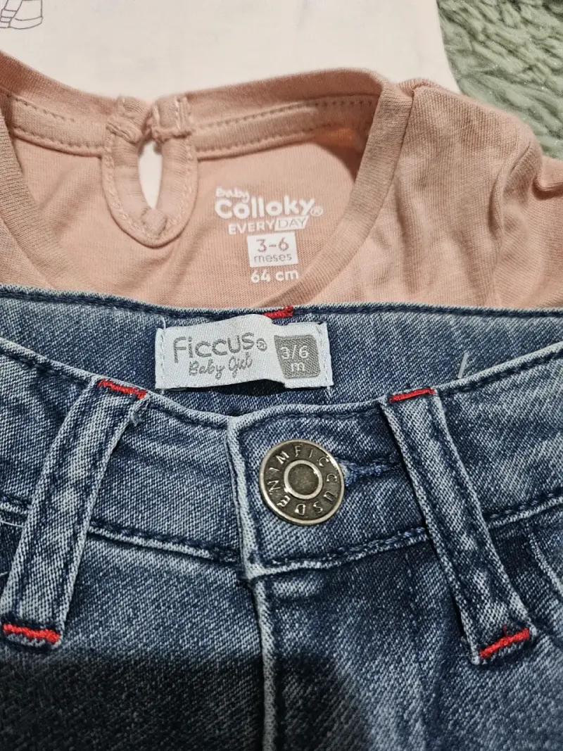 Conjunto poleras y jeans niña - 6