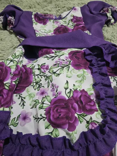 Vestido floral huasa china - miniatura 4
