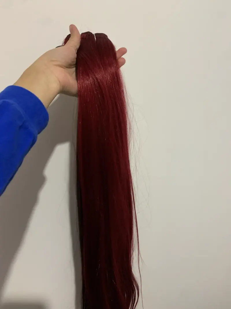 Extensiones de cabello fibra organica - 6