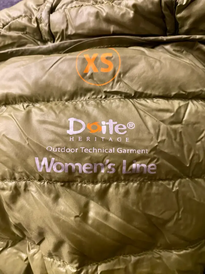 Chaqueta de mujer negra XS Doite Heritage - 3