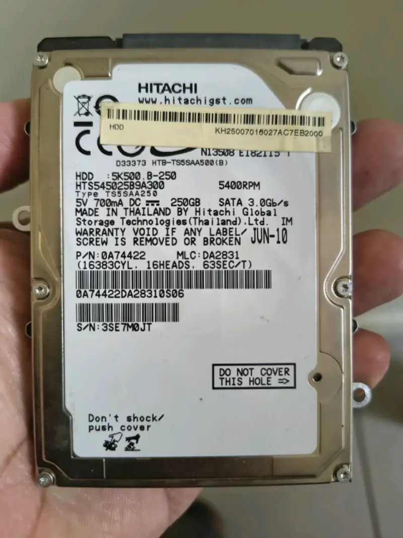 Disco duro WD Black 500GB - 4