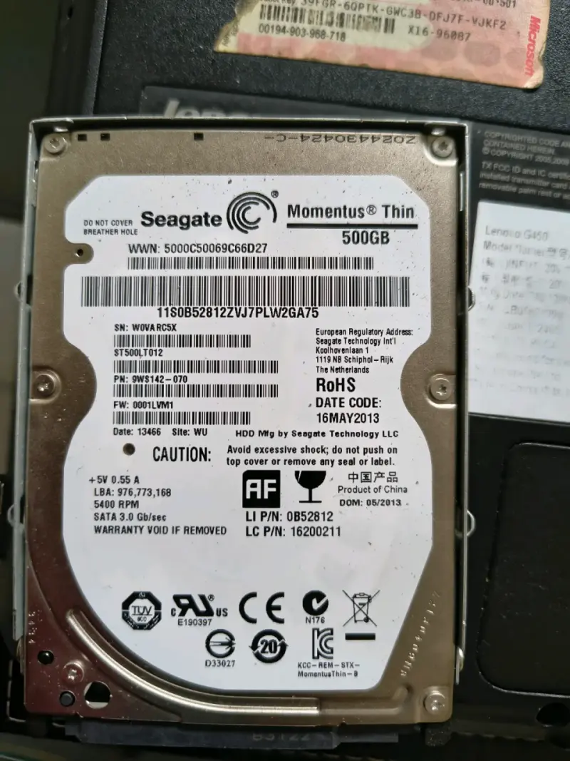 Disco duro WD Black 500GB - 5