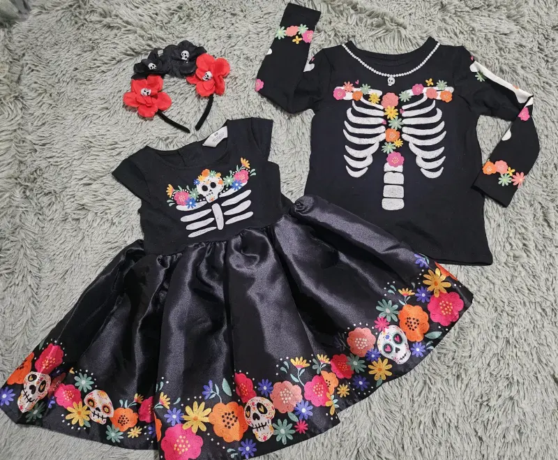 Disfraz niña catrina - 1