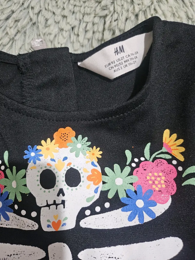 Disfraz niña catrina - 4