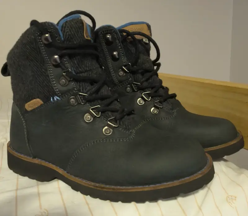 Botas de cuero azul - 2