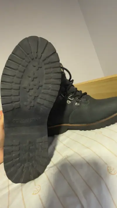 Botas de cuero azul - miniatura 4