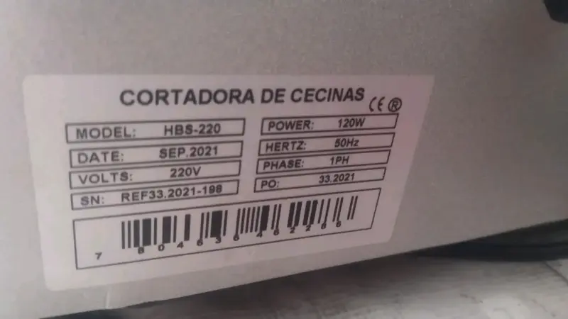 Cortadora de fiambres Máigas - 2