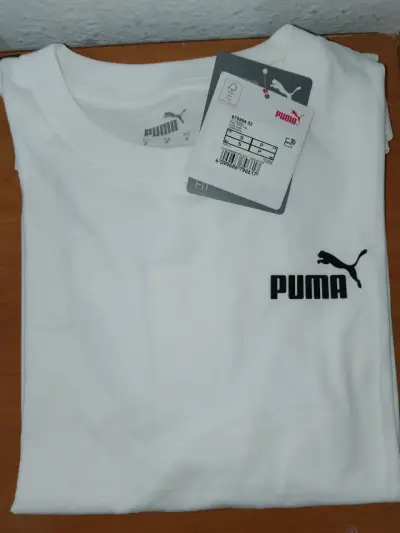 Polera blanca Puma nueva - miniatura 1