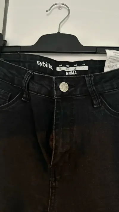 Jeans negros para mujer - miniatura 2