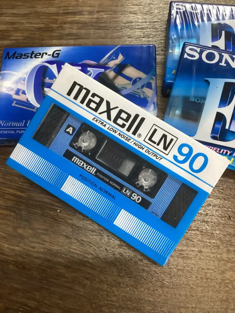 Cintas de casete Sony y Maxell nuevos - 2