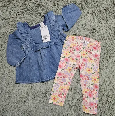 Conjunto niña primaveral - miniatura 1