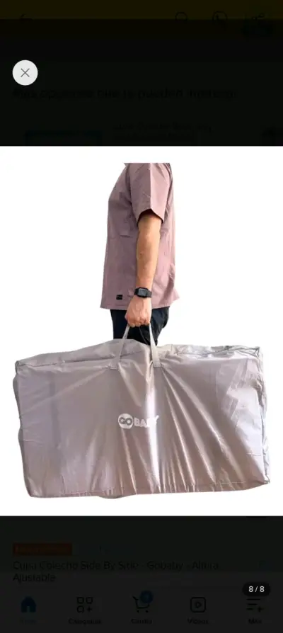 Cuna colecho Gobaby plegable - miniatura 1