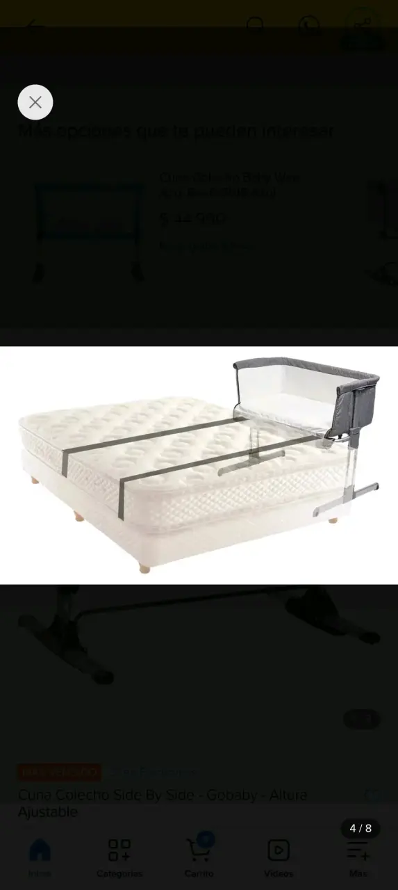 Cuna colecho Gobaby plegable - 5
