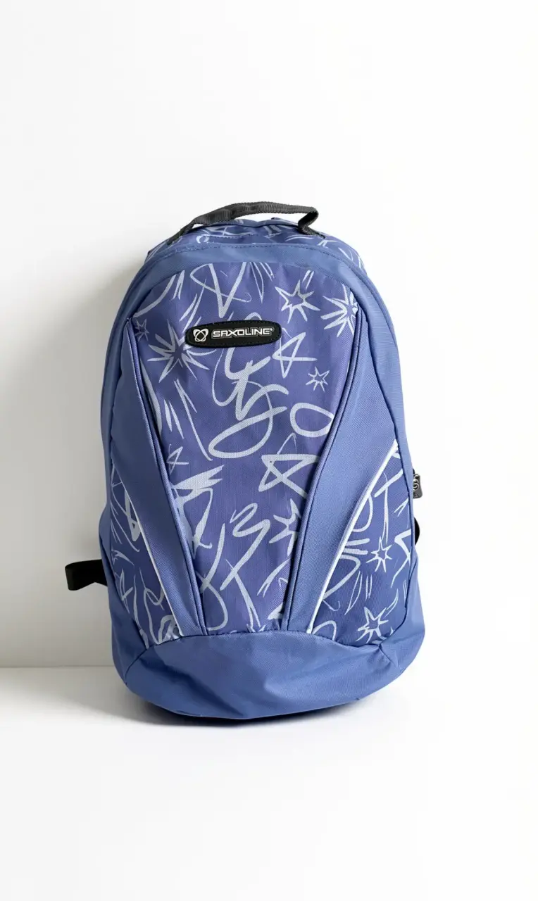 Mochila azul Saxoline - 1