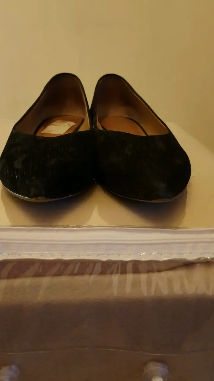 Zapatos planos negros con brillo - 3