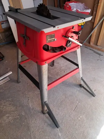 Sierra de mesa Einhell roja - miniatura 2