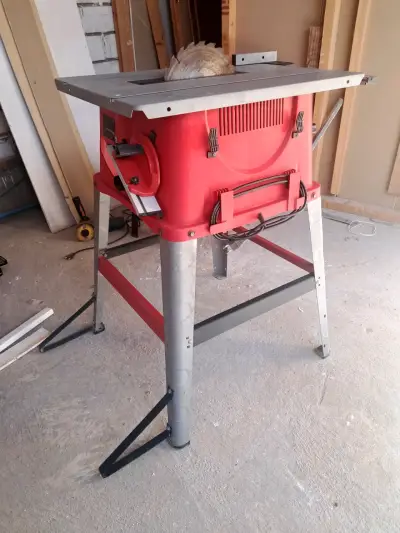 Sierra de mesa Einhell roja - miniatura 4