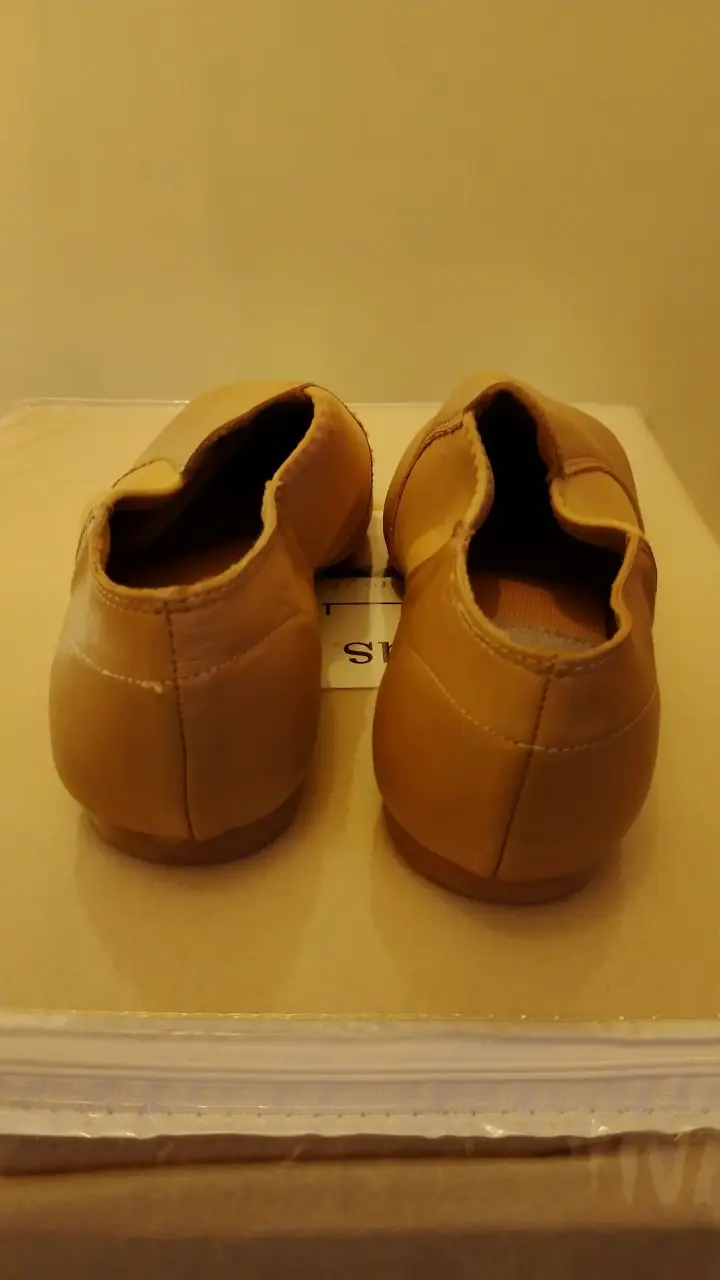 Zapatos de baile piel beige - 3