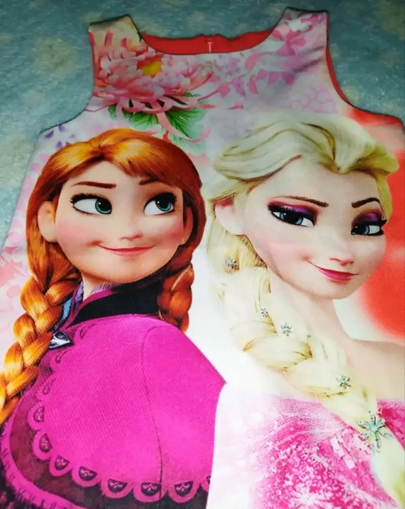 Vestido infantil de Frozen - 3