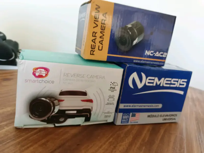 Cámaras de retroceso y alzavidrios