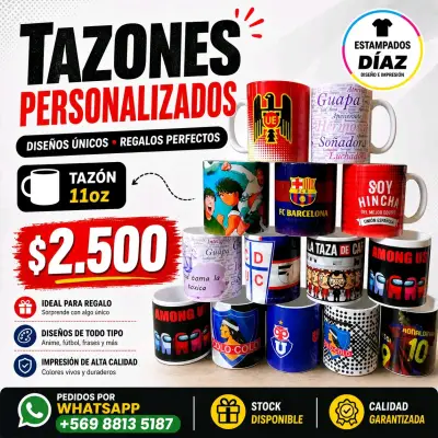 Tazones personalizados y productos personalizados - miniatura 1