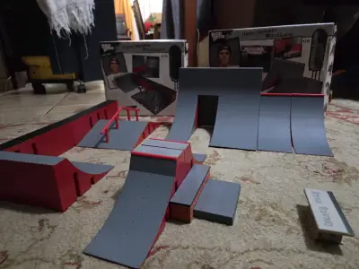 Set de parque de skate para dedos - miniatura 3
