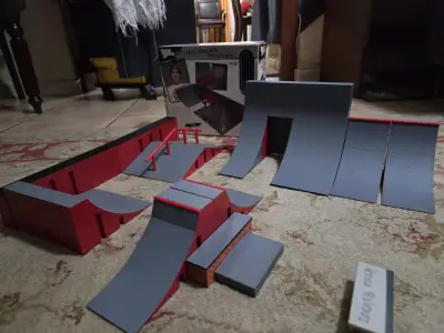 Set de parque de skate para dedos - miniatura 5