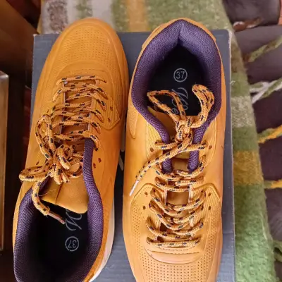 Zapatillas deportivas color miel - miniatura 1