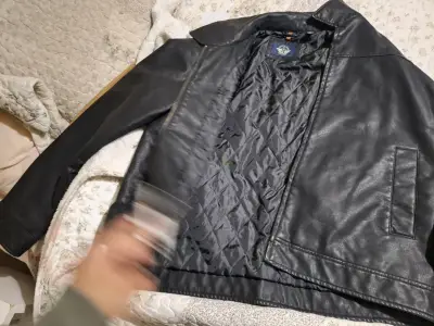 Chaqueta de ecocuero - miniatura 1