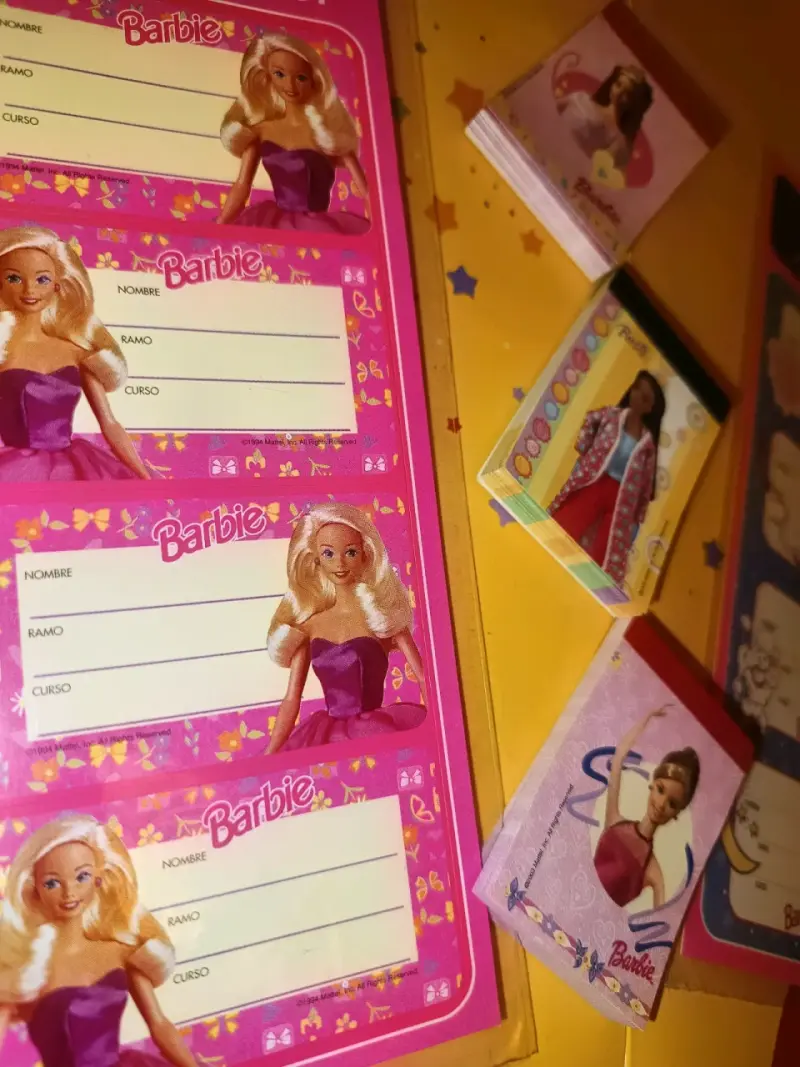 Set stickers y esquelas Barbie village - 3