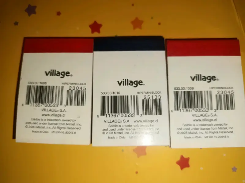 Set stickers y esquelas Barbie village - 6