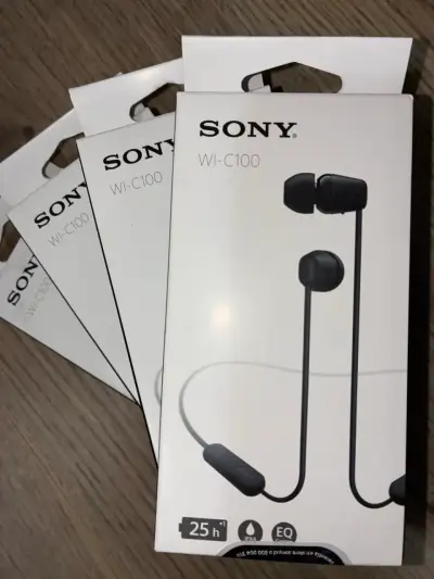 Auriculares Sony WI-C100 nuevos - miniatura 1