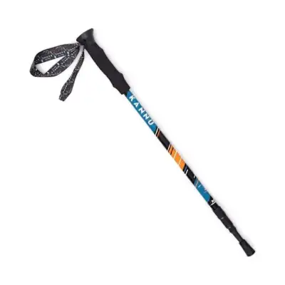 Bastón trekking extensible multicolor - miniatura 1