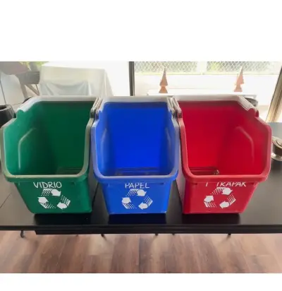 Set de basureros de reciclaje - miniatura 1