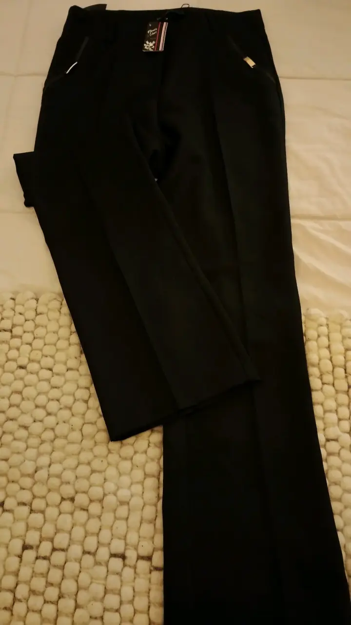 Pantalones negros elegantes - 1