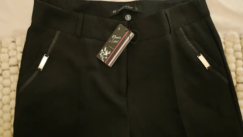 Pantalones negros elegantes - 3