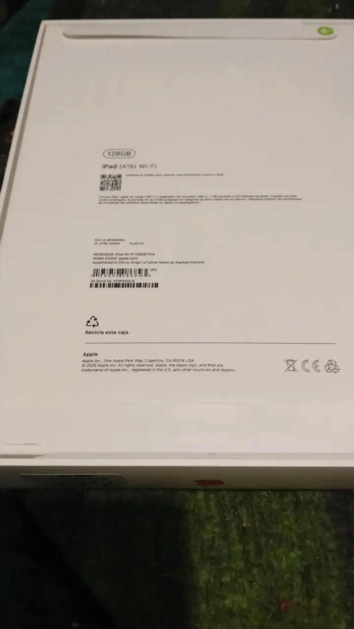 Tablet rosada 128 GB - 6