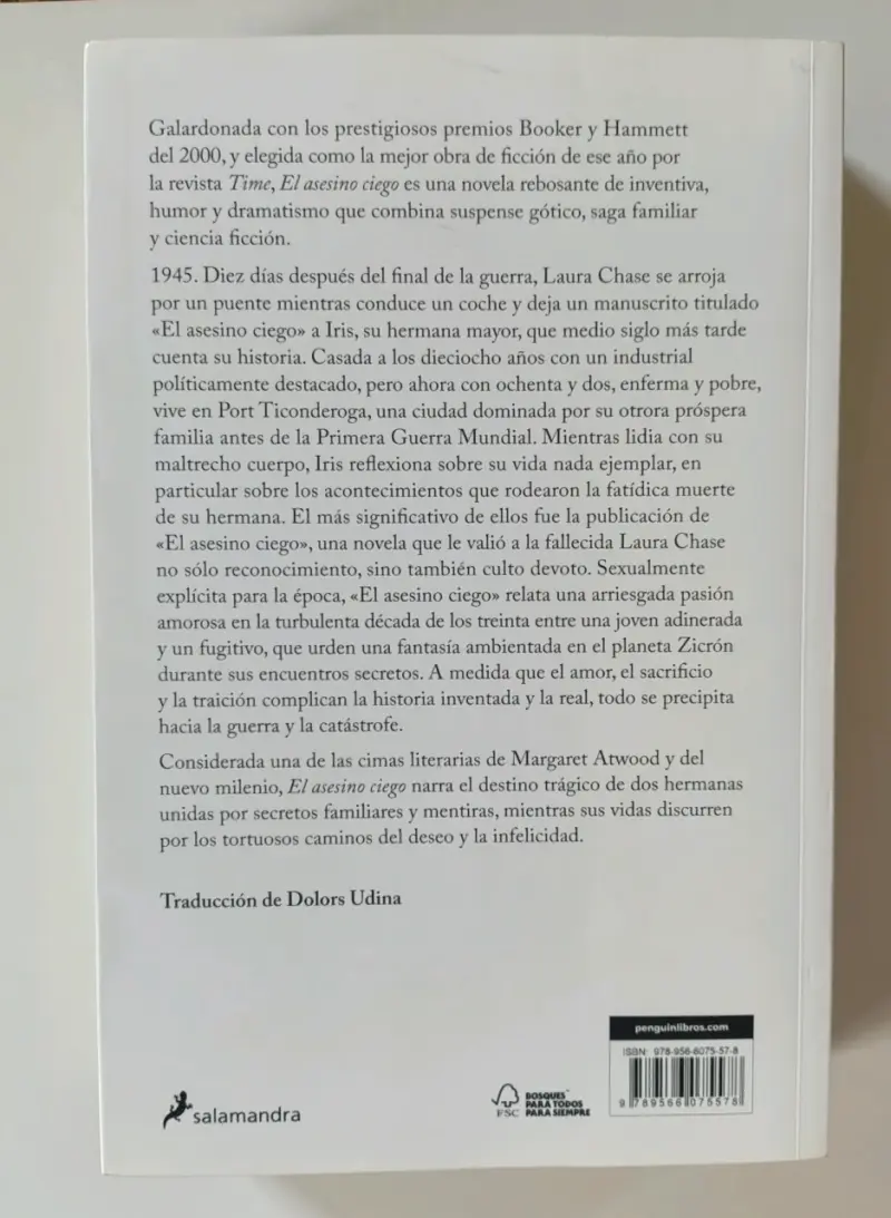 Libro El asesino ciego - 2