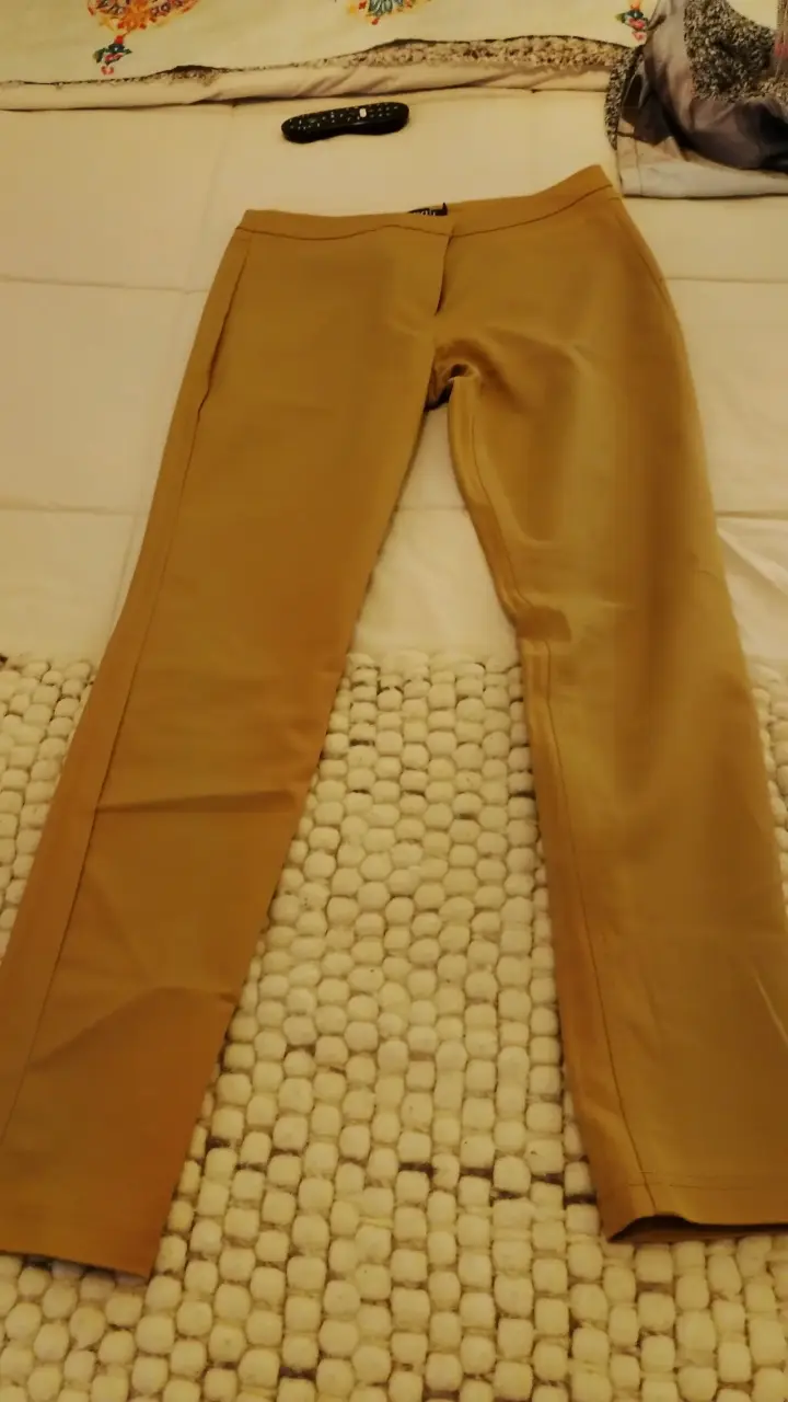 Pantalones color caqui PANT - 4