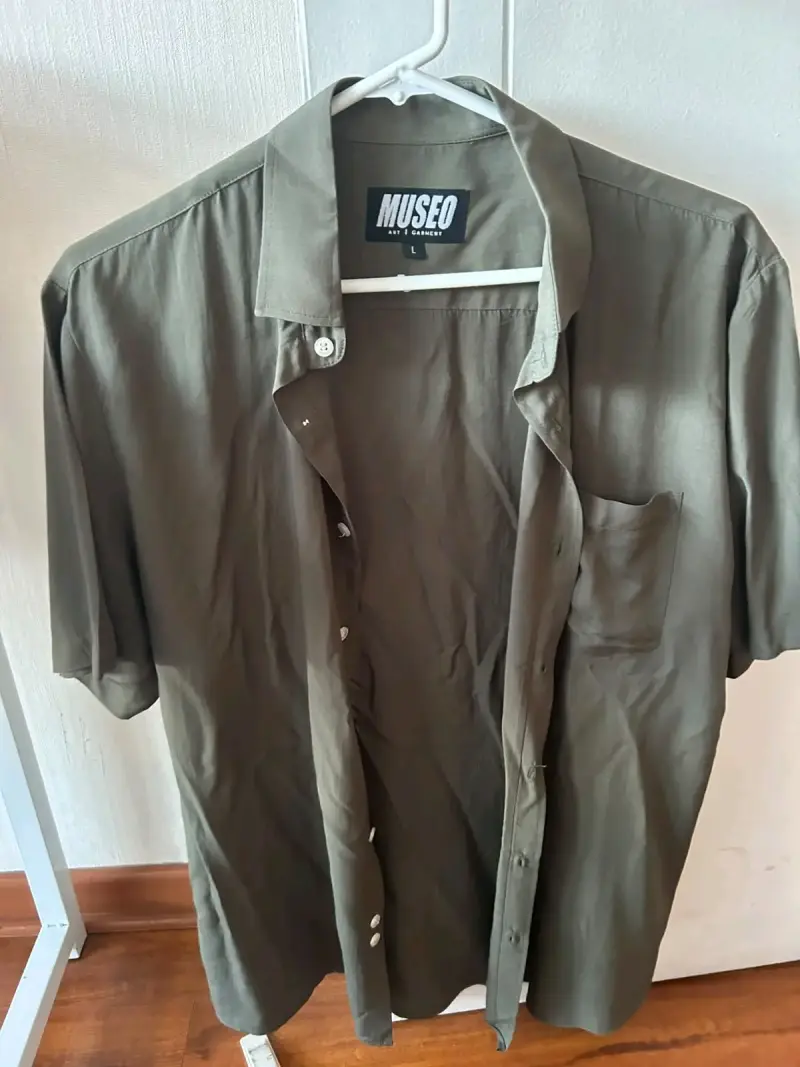 Camisa verde oliva Museo - 2