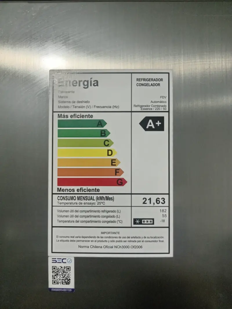 Refrigerador FDV - 3