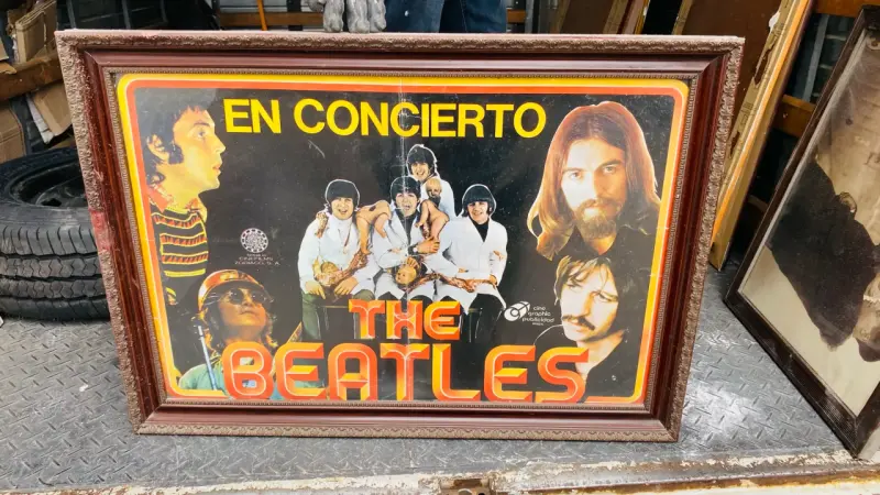 Cuadro vintage de The Beatles
