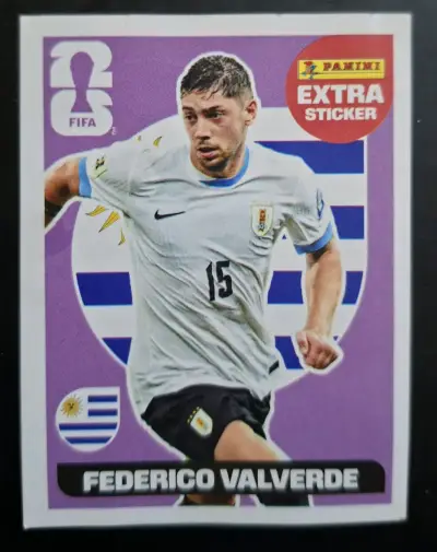 Lámina FIFA extra Federico Valverde - miniatura 1